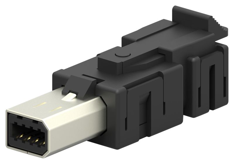 TE Connectivity (2069250-1) I/O Connector, 8 Contacts, Plug, Mini I/O