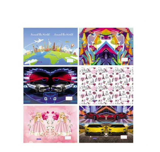 Marlin - 5 A4 Fancy Designs Precut Book Covers Assorted (Pack Of 20)
