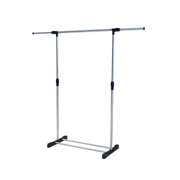 Stainless Steel Single Pole Telescopic Clothes Hanger