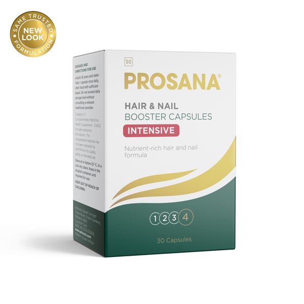 Prosana Hair &amp; Nail Booster Intensive Capsules - 30s
