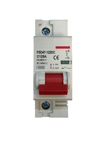 DC 125A Single Pole Circuit Breaker-MRUL