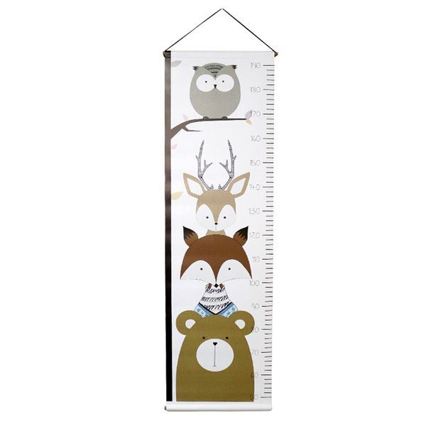 Launch Republic PVC Height Chart Forest Animals