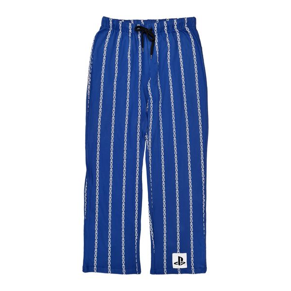 PlayStation - Pinstripe Men's Blue Lounge Pants