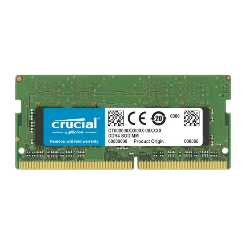 Crucial 32Gb 3200Mhz Ddr4 Dual Rank Sodimm Notebook Memory | Shop