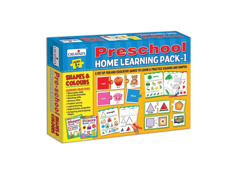 Preschool Home Learning Pack â " 1 Shapes &amp; Colours
