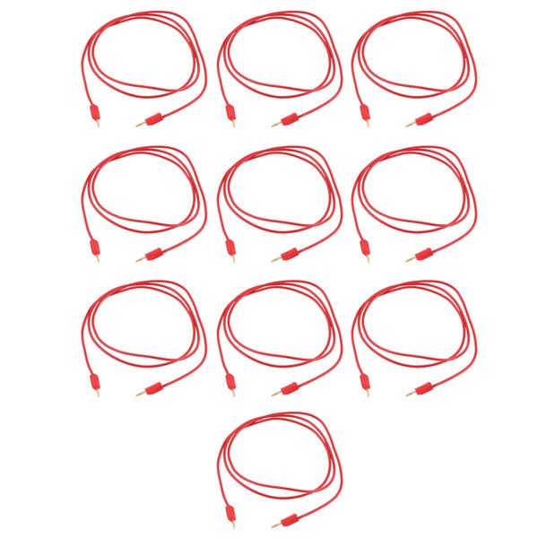 Test Lead Banana Plug 2mm Red Brass PVC Wire