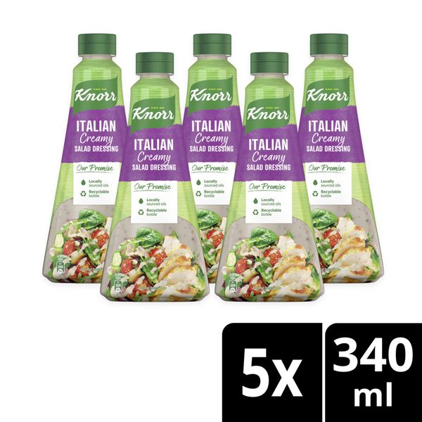 Knorr Creamy Italian Salad Dressing 5x340ml