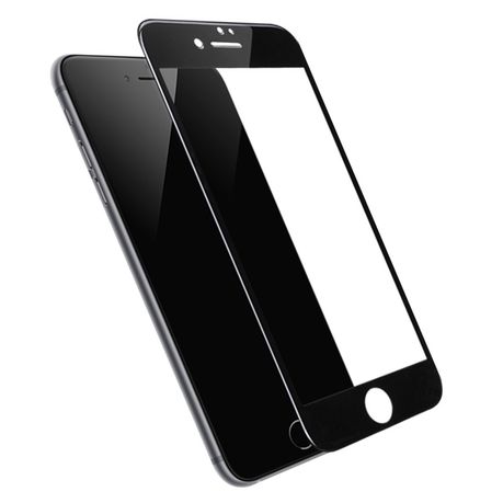 Tempered Glass Screen Protector Iphone 7 Plus Black Buy Online In South Africa Takealot Com
