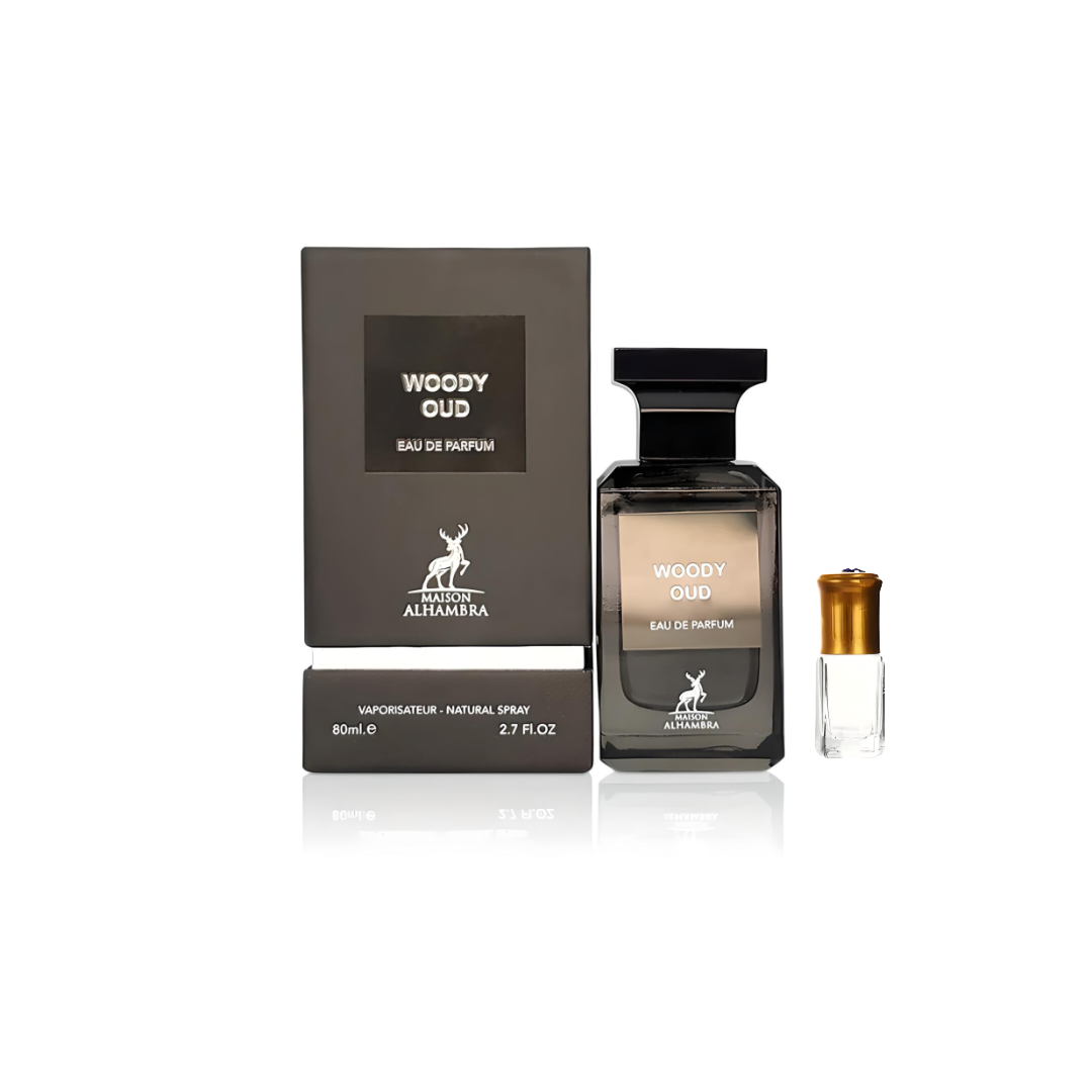 Woody Oud by Maison Alhambra Eau de Parfum - 100ml + Perfume Oil | Shop ...