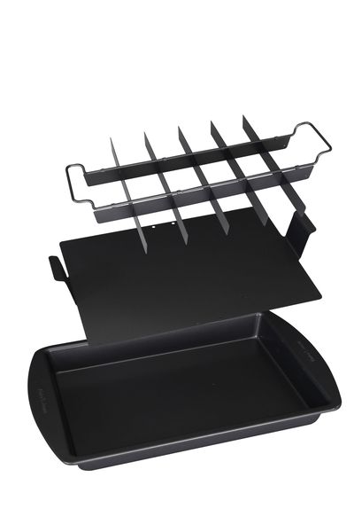 Bakers Secret 3Pc Brownie Pan