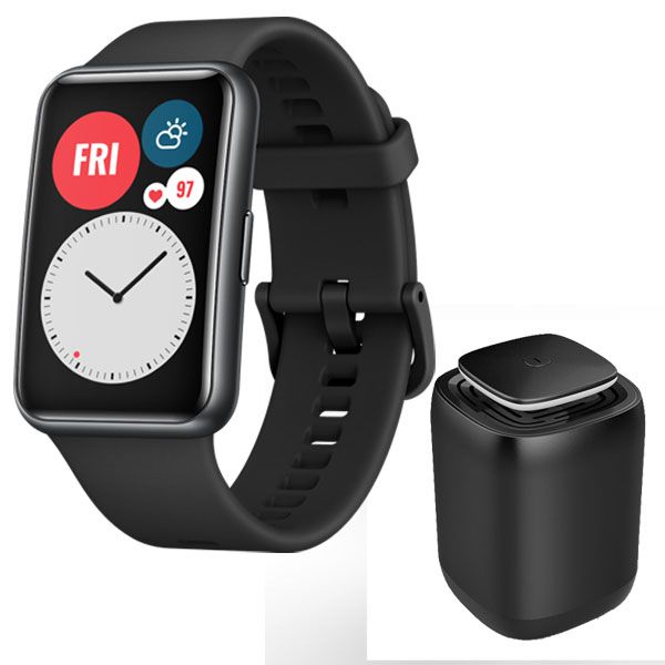 Huawei Fit Elegant Black with Bluetooth Speaker