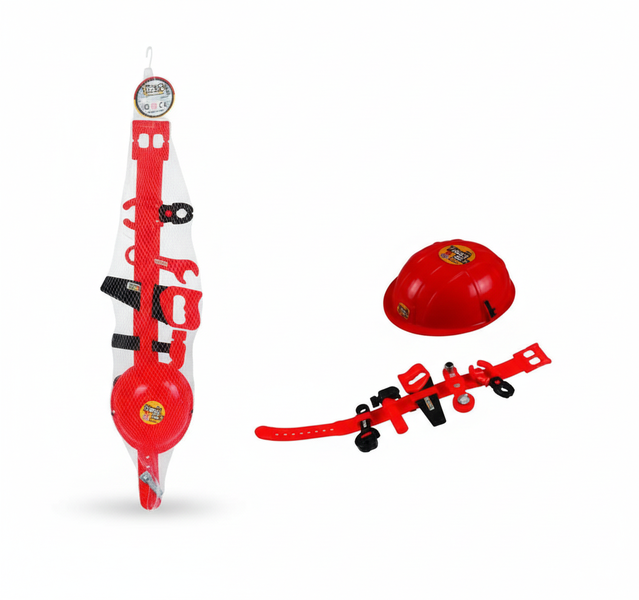 Kids Tool Kit 9 Piece Set with Realistic Tools for Imaginative Play