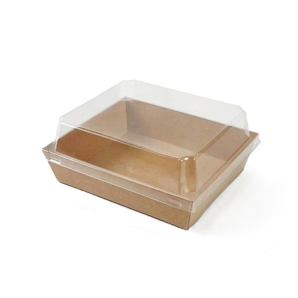 Charcuterie Boxes with Clear Lids (25 Pack)