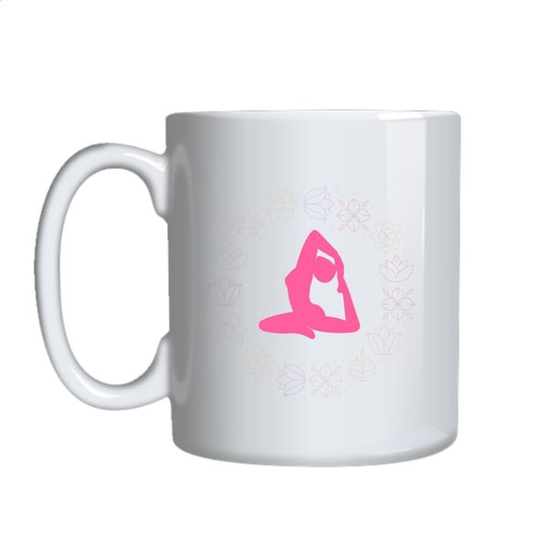 Yoga Lady Mug Gift Idea 152