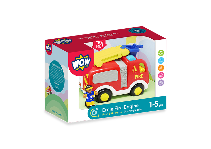 Wow Toys Ernie Fire Engine NEW