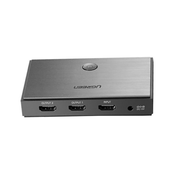 UGreen 50707 HDMI 2.0 1IN-2OUT Amp 4K Splitter-BK