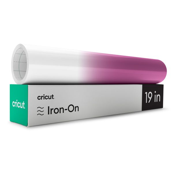 Cricut Iron On UV Colour Change Pastel Red 12 19