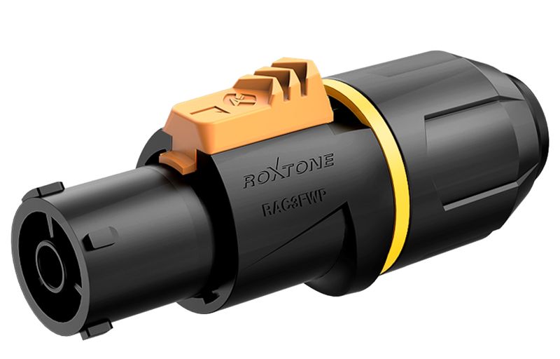 Roxtone RAC3FWP XROSSLINK series power connector - Waterproof IP65