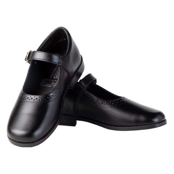 Toughees Sara Padded Collar One-Bar Ladies School Shoes