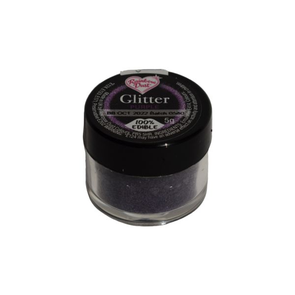 Rainbow Dust Glitter Colourful Edible Decoration for Cakes &amp; Sugarcraft 5g