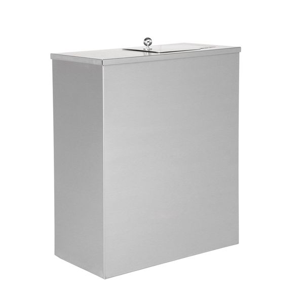 20L Sanitary Bin - Stainless Steel
