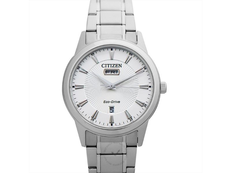 Citizen Eco-Drive Womens Silver Stainless steel Watch-AW0100-86A