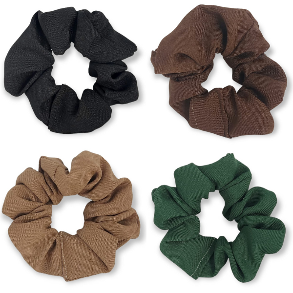 M&amp;N Crafts - Scrunchies - Autumn - 4 piece