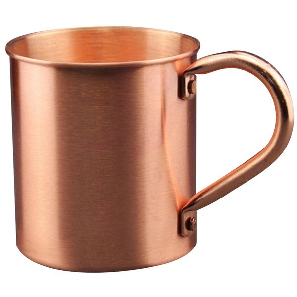 450ML Copper Mug Water Cup Moscow Mule Cup Straight Body
