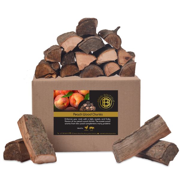 Smoke Chunks Peach Wood