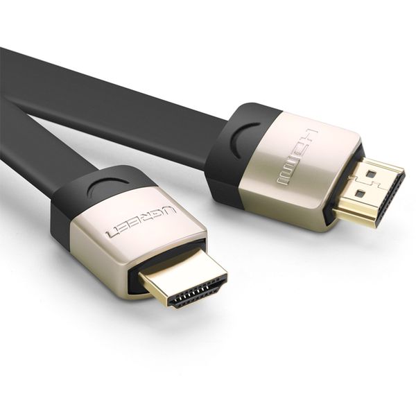 UGreen HDMI V1.4 4K@30 ZN 5m Flat Cab-BK