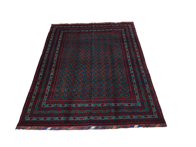 Afghan Khoja Roshnai Carpet - 194 x 152cm