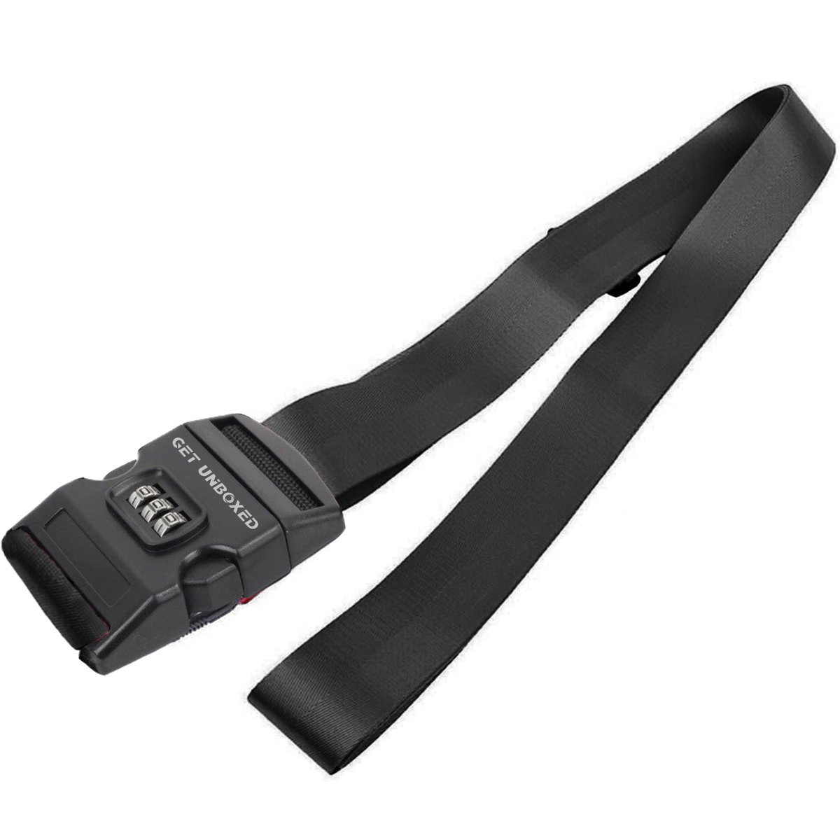 GET UNBOXED Luggage Strap Suitcase Strap Adjustable Travel Belt Accessories