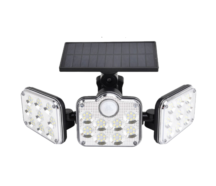 3 Head Light PIR Sensor Solar Outdoor Waterproof Lamp