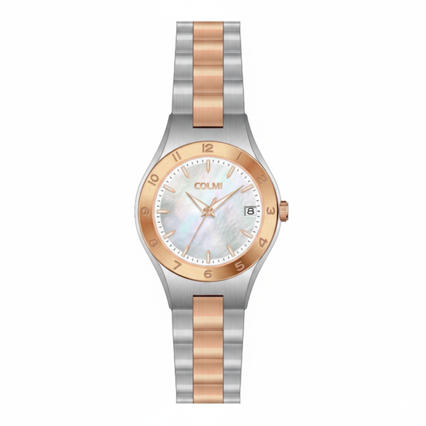 Colmi Elara - Two-Tone Rose Gold Mother of Pearl
