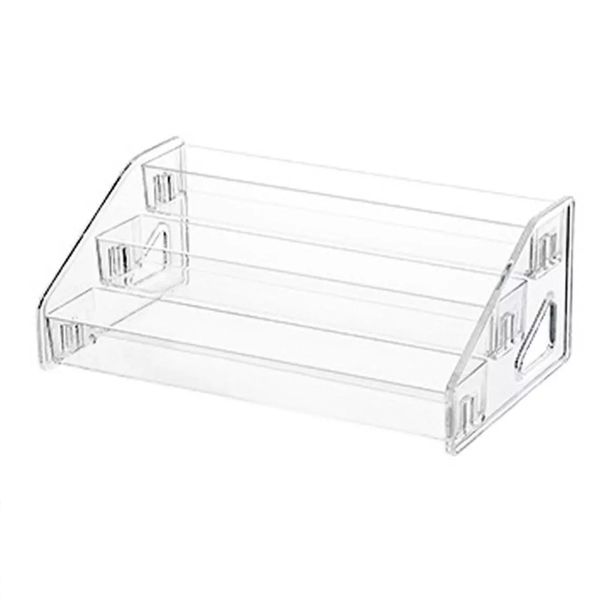 Acrylic 3 Layers Nail Polish Organizer Essential Oils Holder Makeup Rack