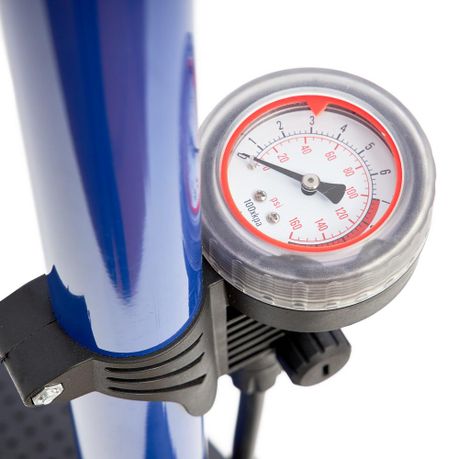 Hand air discount pump with gauge