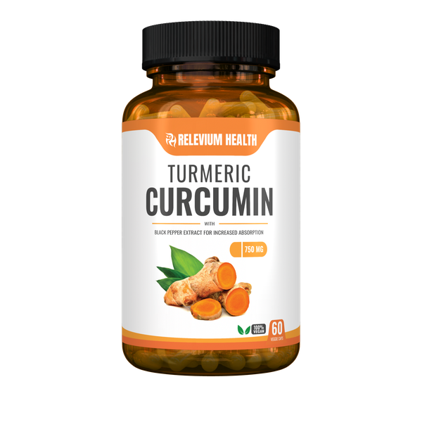Turmeric Curcumin with Black Pepper Extract 1500mg - 60 Veggie Capsules