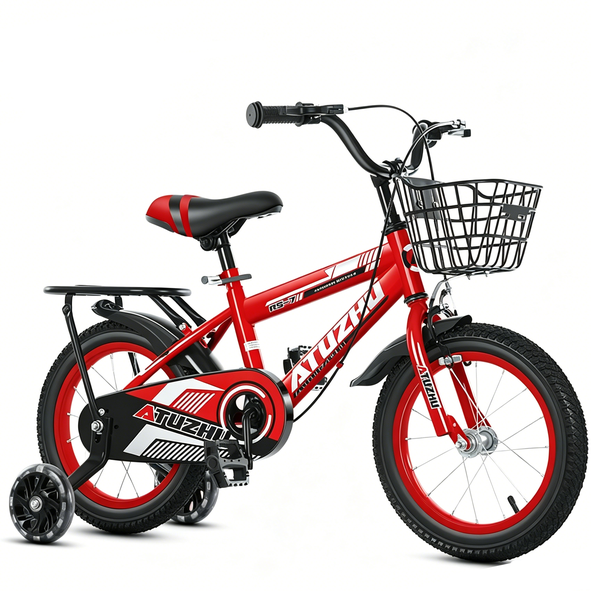 12 14 16 Inch Kids Bike Training Wheels with Kickstand for 2-14 Years