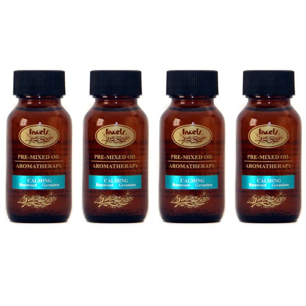 Facets Aromatherapy Pre-Mixed Mood Essential Oils - Calming - 4 x 50ml