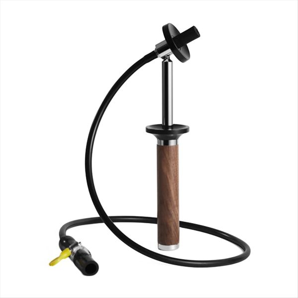 Coffee Machine Steam Cleaning Brush with Solid Wood Handle, High Pressure S
