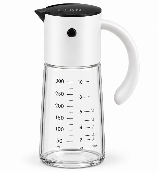 Automatic Lid Opening Liquid Dispenser Glass Bottle 300ml - CLKN