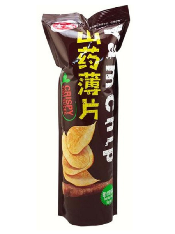 Hong Tu Yam Flakes Potato Chips Yam Crisp Puffed Snack 90g Brown Buy