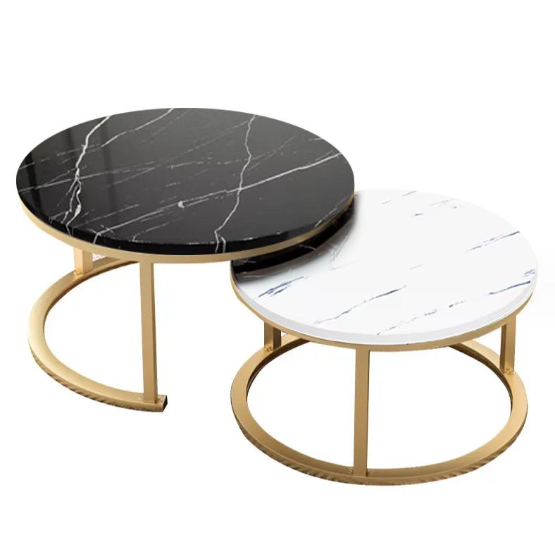 Multifunctional Round Home Living Room Small Tea Table Coffee Table ...