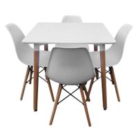 Square Table with 4 Chairs
