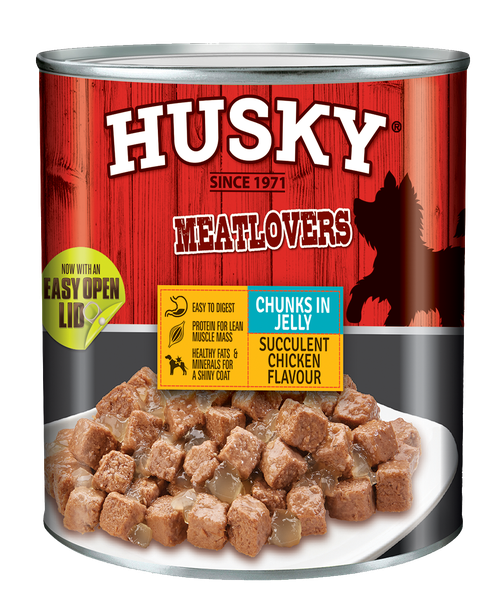 Husky Chunks In Jelly Chicken (6 x 775g)