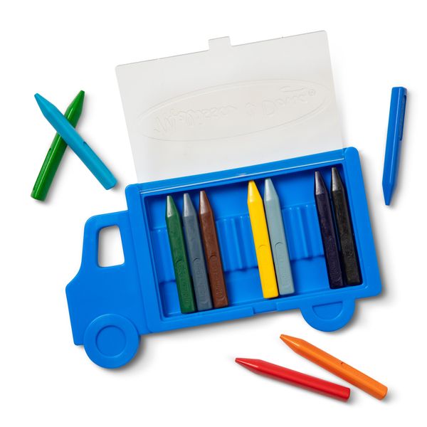 Melissa &amp; Doug Truck Crayon Set