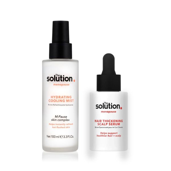 The Solution - Menopause - Hydrating Cooling Mist + Scalp Serum Value Pack