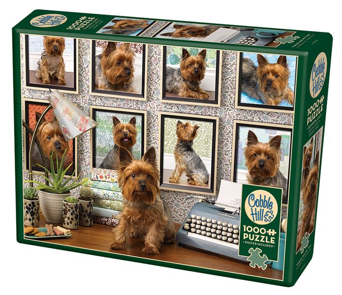 Cobble Hill Yorkies Are My Type 1000 Piece Puzzle