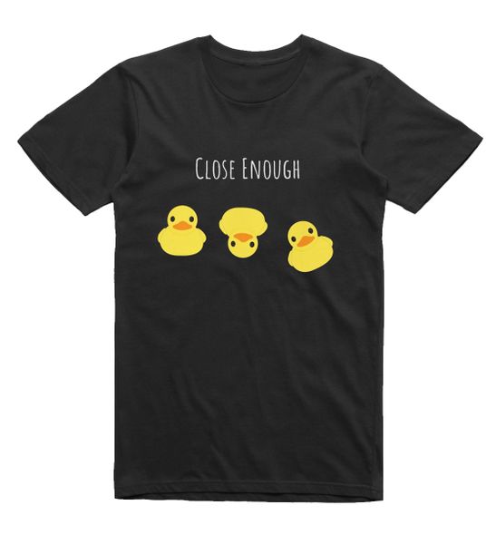 Fancentric Ducks in a Row Funny Short Sleeved Shirt