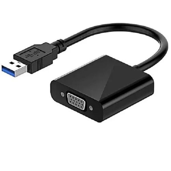 High Speed USB 3.0 to VGA Converter Adapter Male to Female for PC